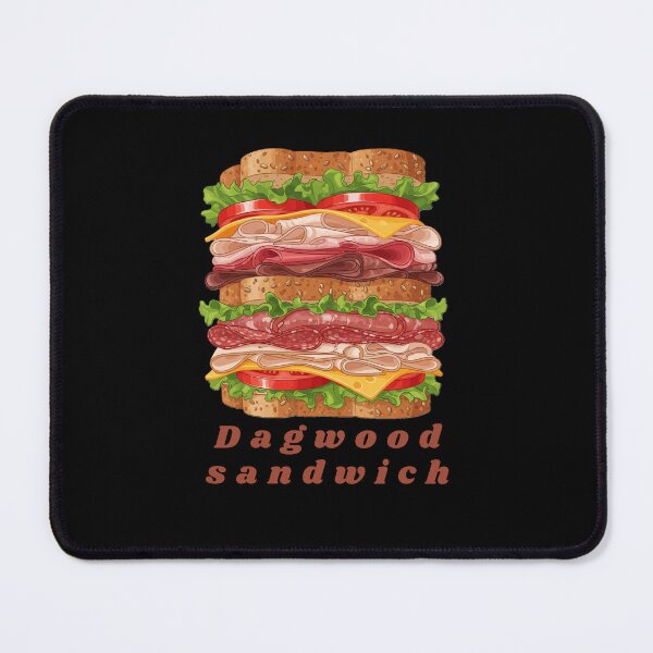 Item preview, Dagwood Sandwich Cartoon Illustration designed and sold by KmonDesign.