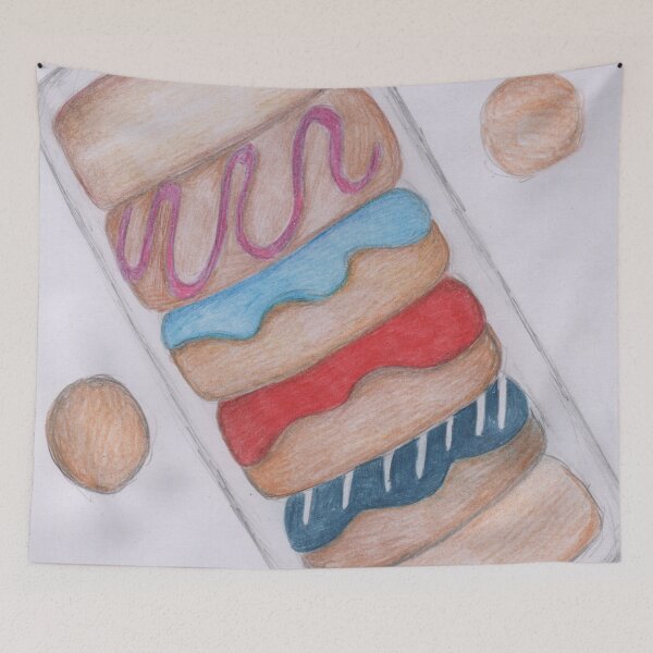 Item preview, Tray of donuts  designed and sold by Artbysarah23.