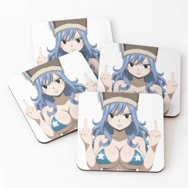 Item preview, Anime Middle Finger Juvia - Waifu designed and sold by Kuroi Pixel.