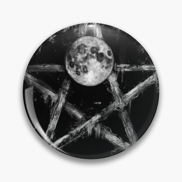 Item preview, Pentagram and its Full Moon designed and sold by DarkArts66.