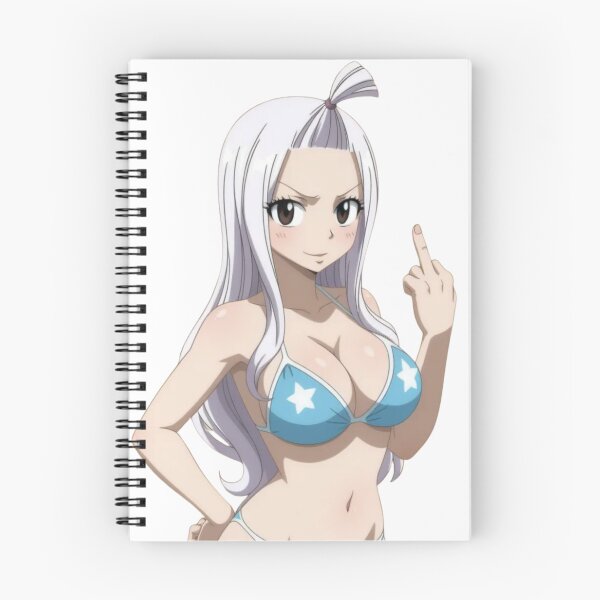Item preview, Mirajane Anime Middle Finger - Waifu designed and sold by Kuroi Pixel.