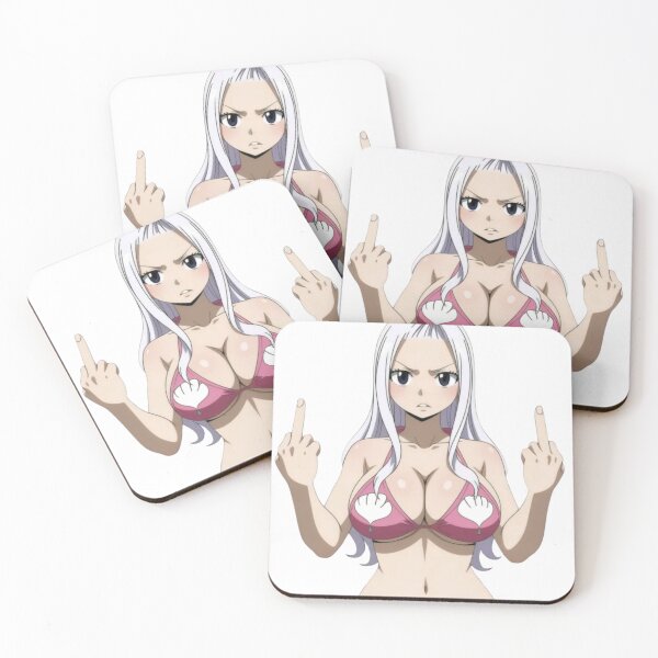 Item preview, Anime Middle Finger - Mirajane Waifu designed and sold by Kuroi Pixel.