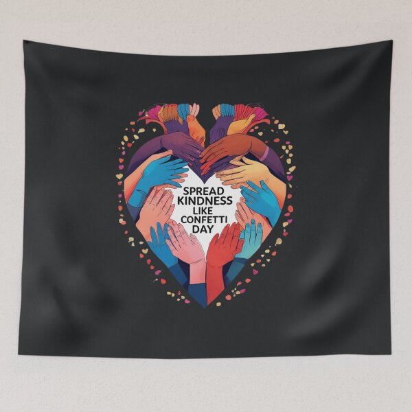 Item preview, Interconnected Hearts Kindness Celebration designed and sold by Zakrytos ★★★★★.