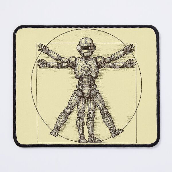 Item preview, Cybernetic Robot Vitruvian Man designed and sold by FLIP-original.