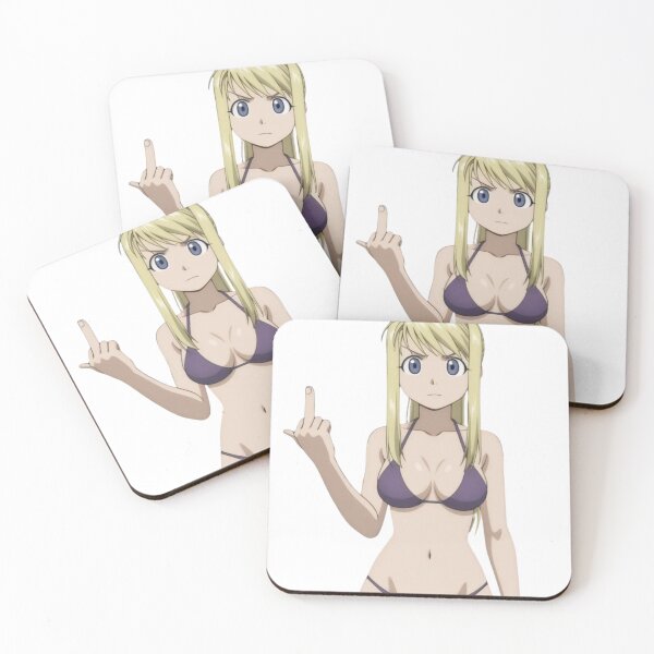 Item preview, Anime Middle Finger - FullMetal Waifu designed and sold by Kuroi Pixel.