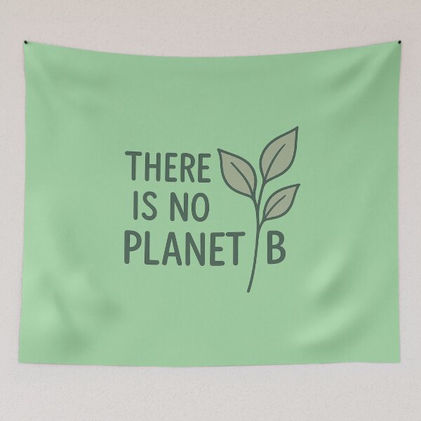 Item preview, There Is No Planet B – Minimalist Eco Botanical Design designed and sold by Kyfrixe.