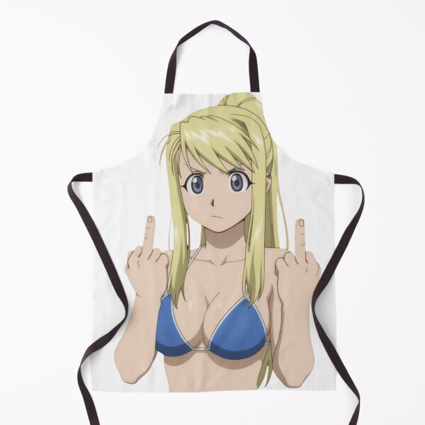 Item preview, Anime Middle Finger - Winry designed and sold by Kuroi Pixel.