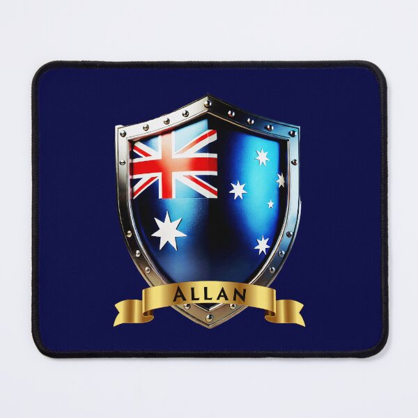 Item preview, Allan Family Australia Shield, Heritage Crest of Pride designed and sold by Highlandkings.