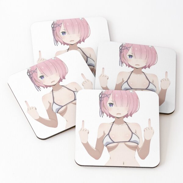 Item preview, Anime Middle Finger - Ram Waifu designed and sold by Kuroi Pixel.