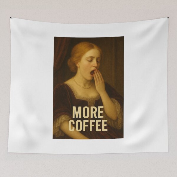 Item preview, More Coffee designed and sold by ArtQueen777.