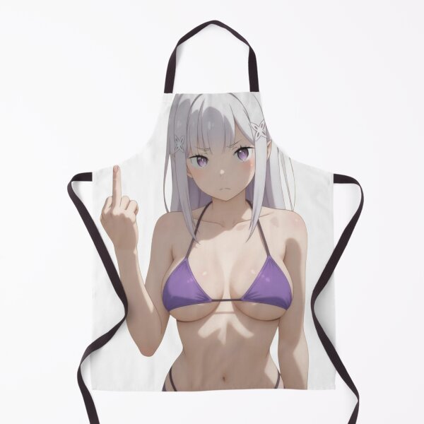 Item preview, Anime Middle Finger - Emilia Waifu designed and sold by Kuroi Pixel.