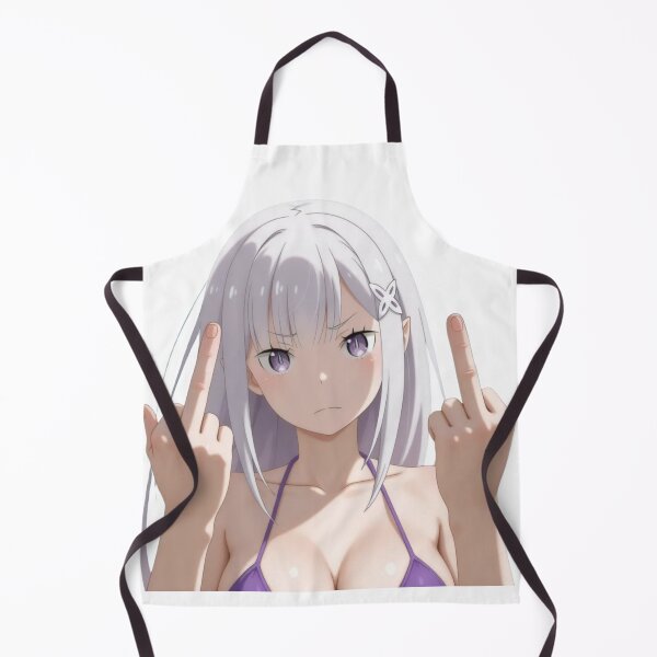 Item preview, Anime Middle Finger - Emilia designed and sold by Kuroi Pixel.