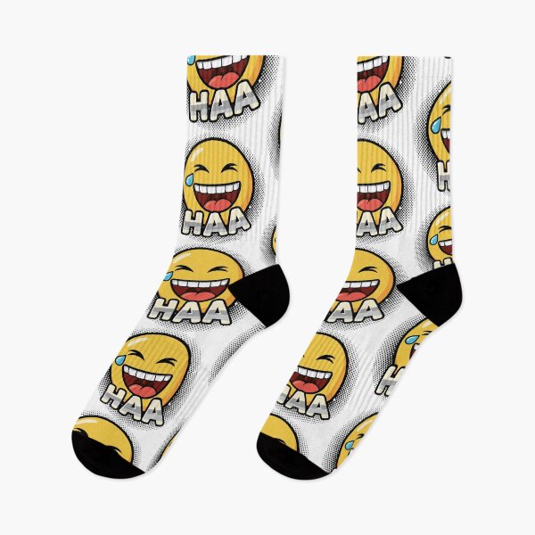 Item preview, Funny Emoji T-Shirt, Laughing Face HAA Shirt, Cartoon Meme Graphic Tee, Cute Humor Unisex Top designed and sold by Promoffy.