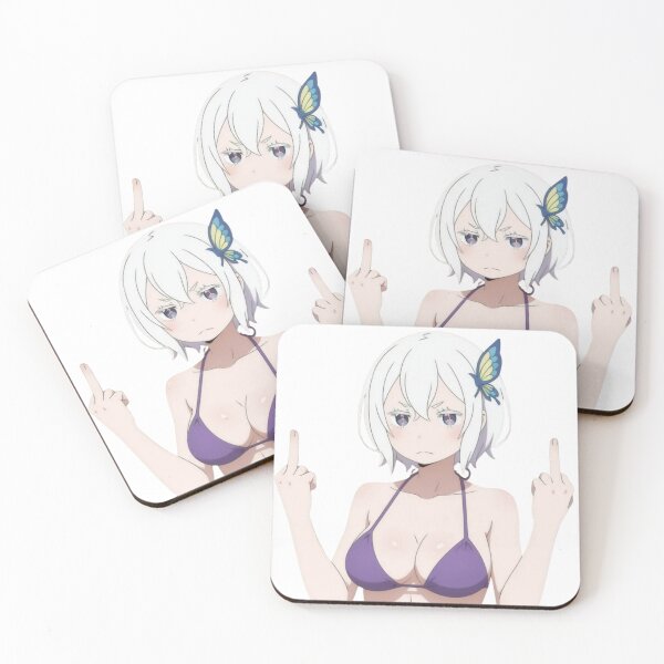 Item preview, Echidna Anime Middle Finger  designed and sold by Kuroi Pixel.