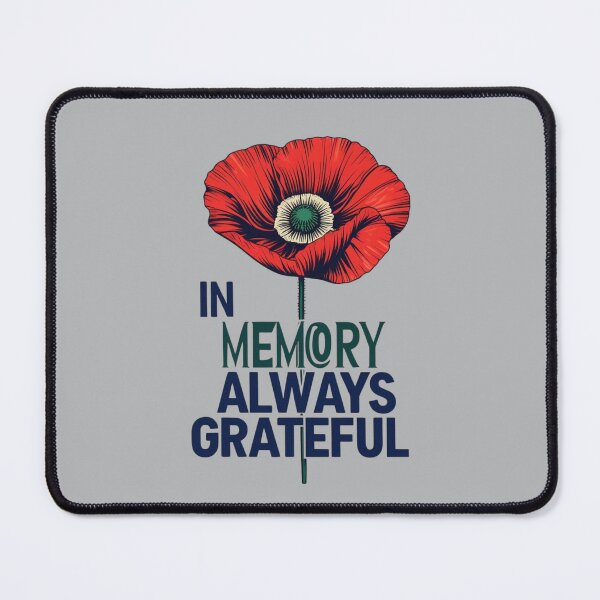 Item preview, Solemn Poppy Remembrance Honor designed and sold by Zakrytos ★★★★★.