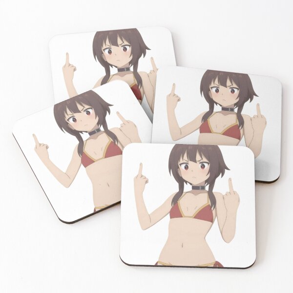 Item preview, Anime Middle Finger - Megumin Waifu designed and sold by Kuroi Pixel.