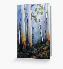 Gumtrees After The Rain Greeting Card