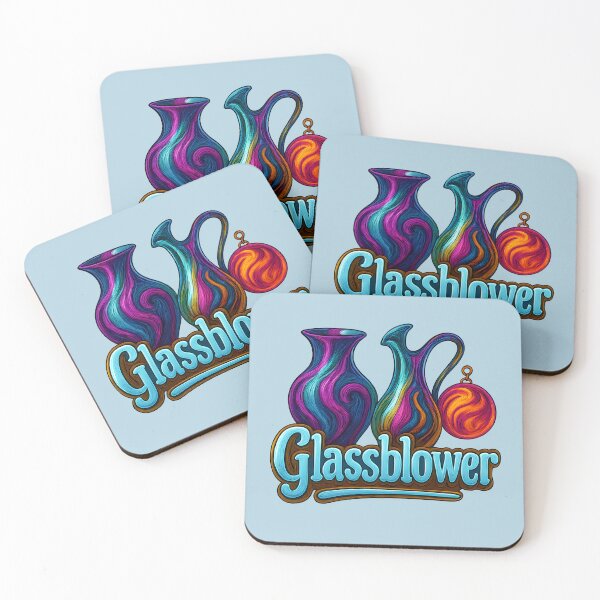 Item preview, Glassblower – Artistic Glass Creations in Vivid Colors designed and sold by AgonGM.