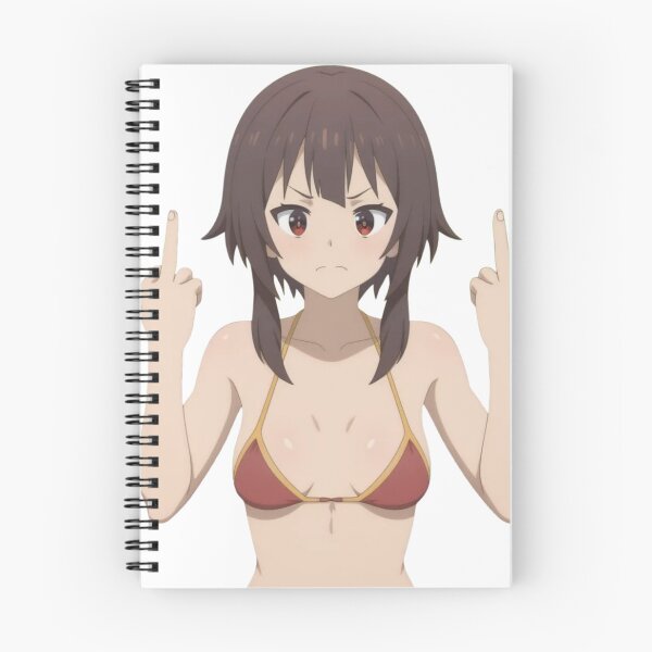 Item preview, Anime Middle Finger - Megumin designed and sold by Kuroi Pixel.
