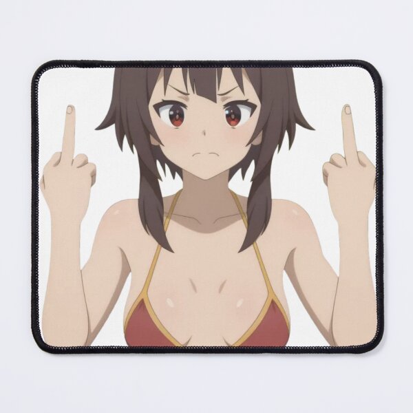 Item preview, Anime Middle Finger - Megumin designed and sold by Kuroi Pixel.