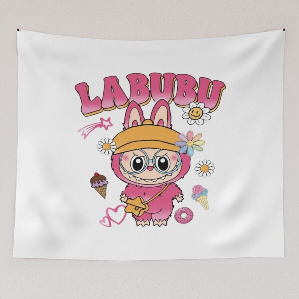 Item preview, Cute Labubu Character Stickers – Kawaii Vinyl Pack for Collectors & Fans designed and sold by MeowLoka ⭐⭐⭐⭐.