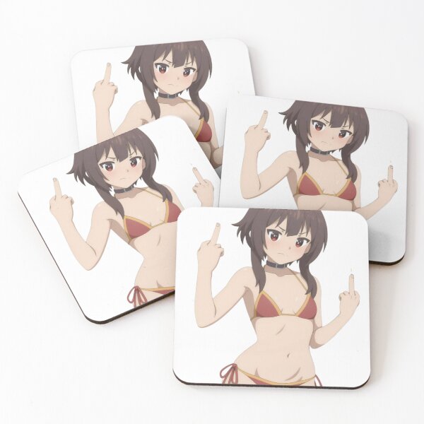 Item preview, Anime Megumin Middle Finger designed and sold by Kuroi Pixel.