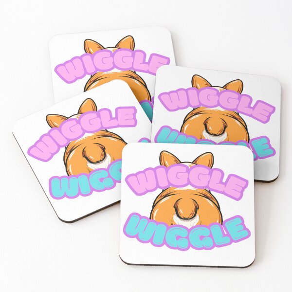 Item preview, Corgi Wiggle Wiggle – Cute Funny Dog  designed and sold by D-Ave Magic Store .