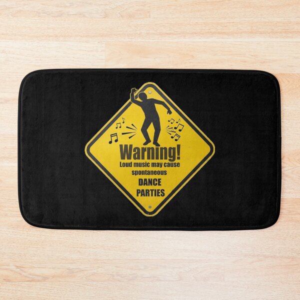 Item preview, Warning! Loud music may cause spontaneous dance parties designed and sold by Gnfree.