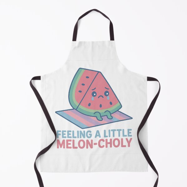 Item preview, Melon-Choly – Sad Watermelon Slice designed and sold by Blouzie.