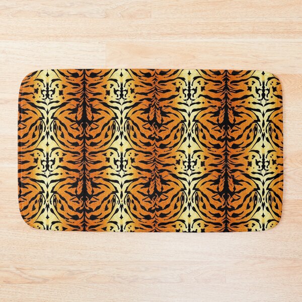 Item preview, Rustic Seamless Tiger Print Pattern for Cozy Decor and Clothing designed and sold by TheGaliyaStudio.