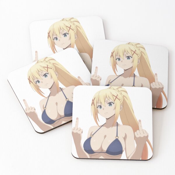 Item preview, Anime Middle Finger - Darkness designed and sold by Kuroi Pixel.