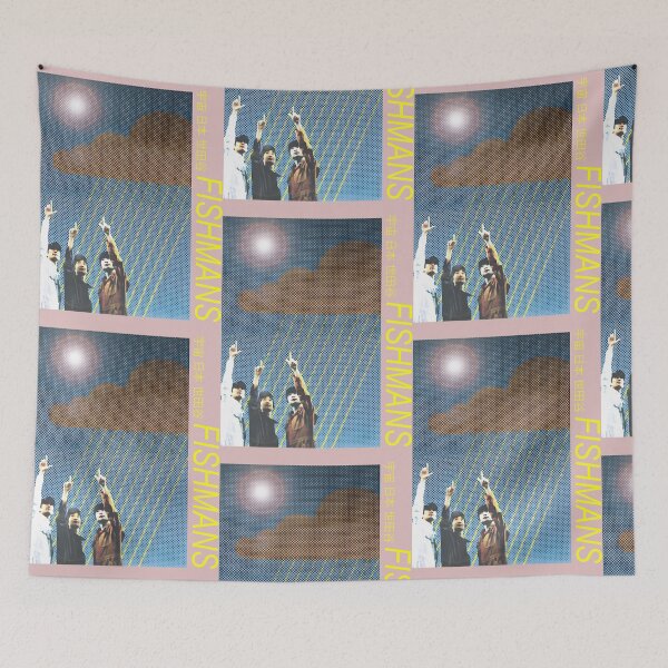 Item preview, Retro Japanese Halftone Skywatchers | Sun, Cloud & Rain Art designed and sold by TeresaMinick.