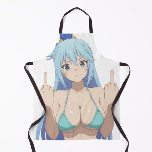 Item preview, Anime Middle Finger - Aqua designed and sold by Kuroi Pixel.