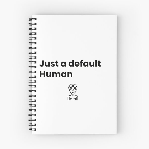 Item preview, Just a Default Human designed and sold by Ommash.