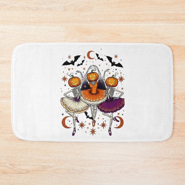 Item preview, Ballet Pumpkin Skeleton Scary Halloween Dance Design designed and sold by Teetreasure2.