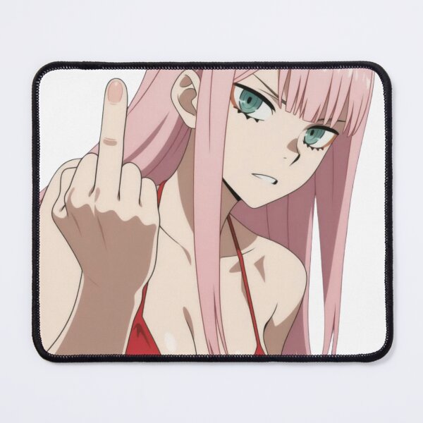 Item preview, Anime Middle Finger - Zero Two designed and sold by Kuroi Pixel.