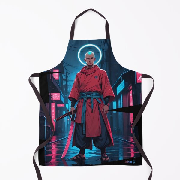 Item preview, Urban monk with LED halo and katana 1 designed and sold by Neon G.