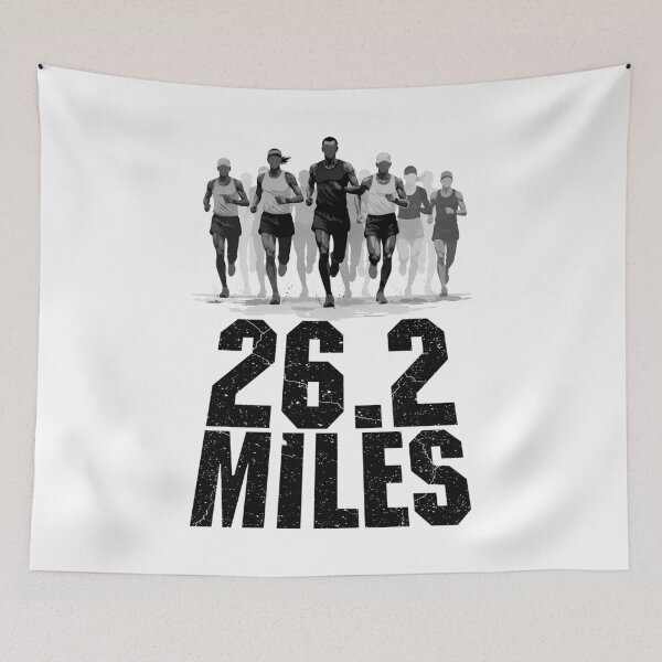 Item preview, Full Marathon Runner 26.2 Miles Run Runners Running designed and sold by GrandeDuc.