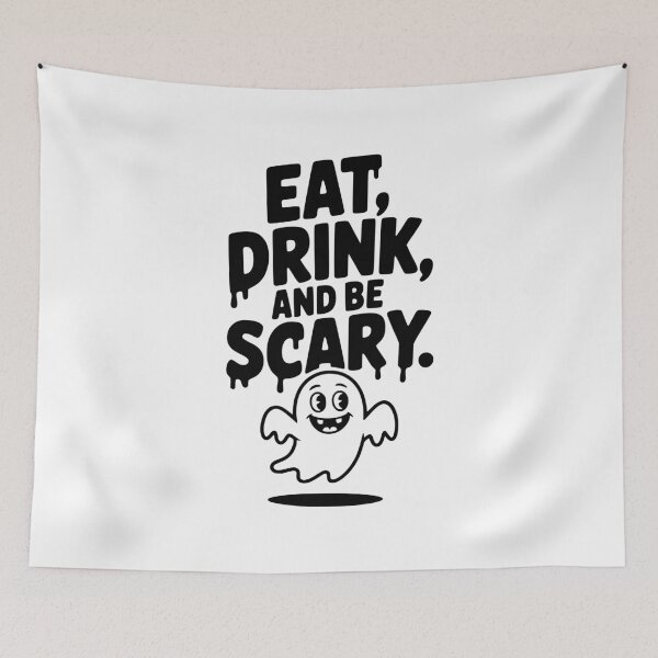Item preview, Eat Drink and Be Scary designed and sold by Frank Ring.