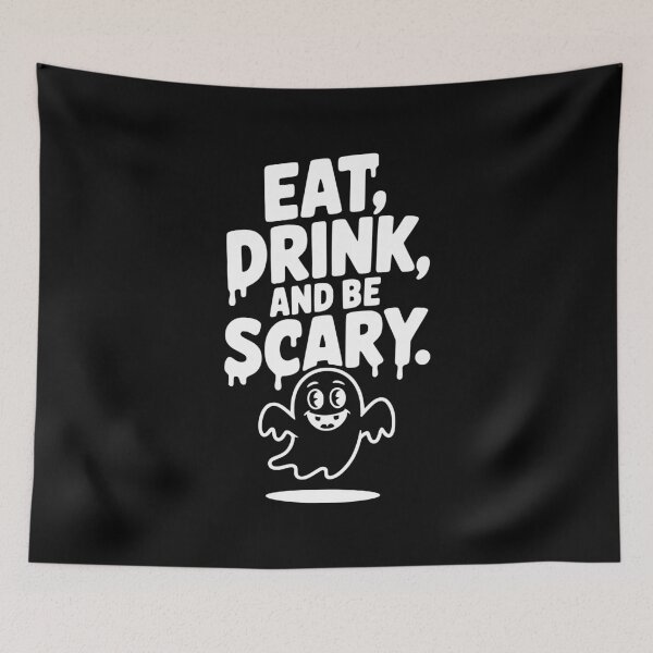 Item preview, Eat Drink and Be Scary designed and sold by Frank Ring.