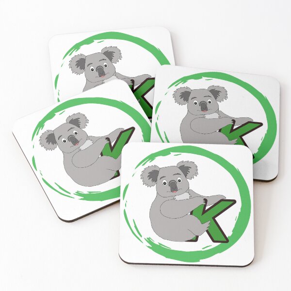 Artikelvorschau, Niedlicher Koala-Buchstabe K – Australisches Tieralphabet für die Kinderzimmerwand entworfen und verkauft von illeN-Art-World.