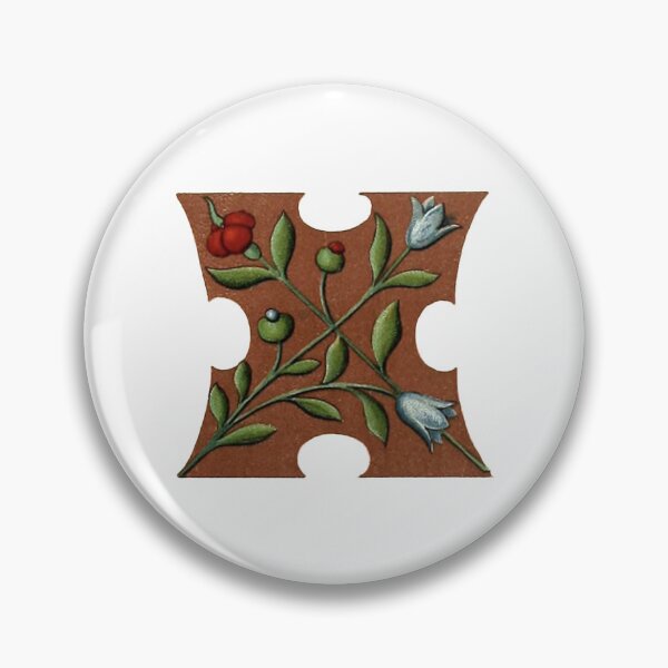 Item preview, Medieval Flower Motif 2 designed and sold by HawthorneFlame.