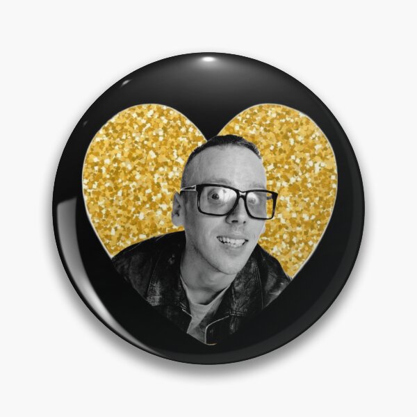 Item preview, Trainspotting Spud Murphy Glitter Heart designed and sold by ezndwhizz.