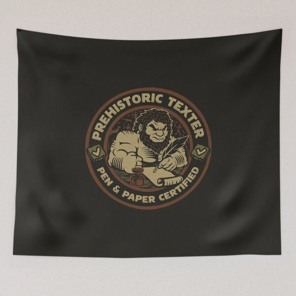 Item preview, Prehistoric Texter by Tobe Fonseca designed and sold by Tobe Fonseca®.