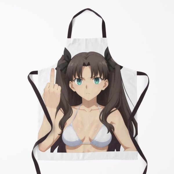 Item preview, Anime Middle Finger - Rin Tohsaka designed and sold by Kuroi Pixel.