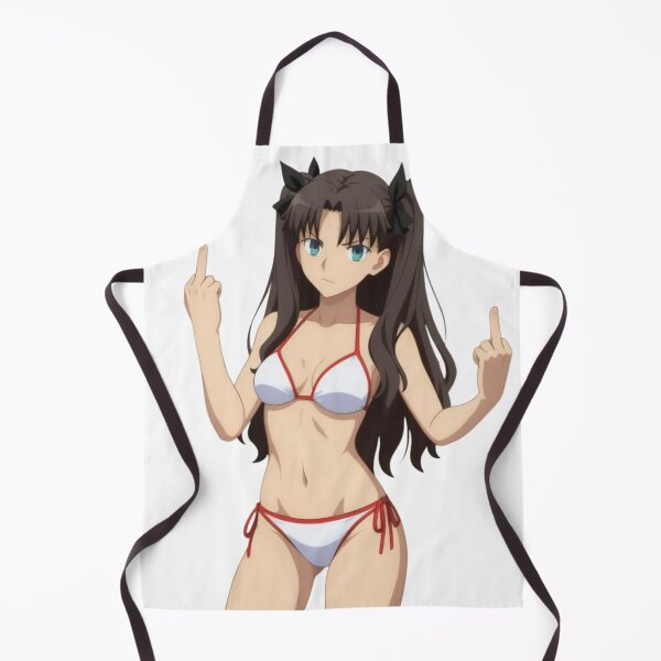 Item preview, Anime Middle Finger - Rin Tohsaka waifu designed and sold by Kuroi Pixel.