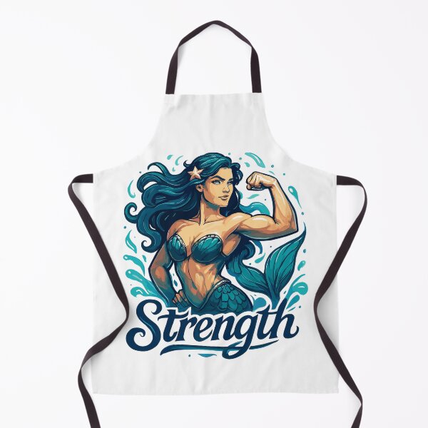 Item preview, Strong Mermaid Nix Water Woman Gift designed and sold by Pineapple-Tree.