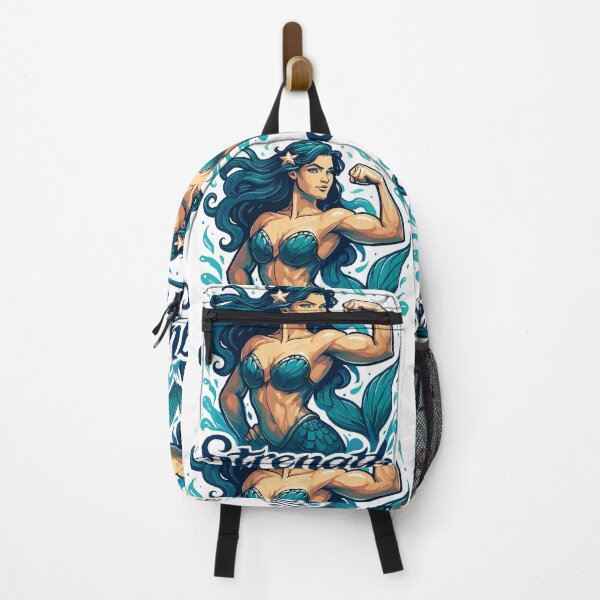 Item preview, Strong Mermaid Nix Water Woman Gift designed and sold by Pineapple-Tree.