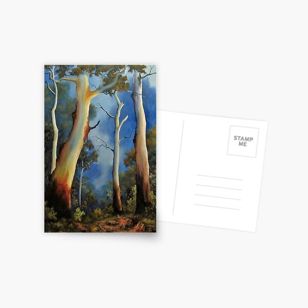 Gum tree view Postcard