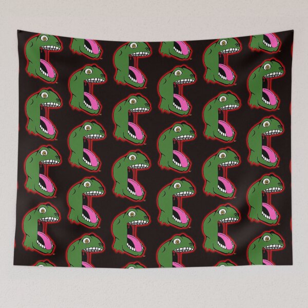 Item preview, Veneerosaurus - Green with red glow designed and sold by Brian Healey Art .